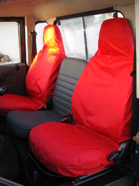 Turtle Covers Seats Tailored Seat Covers Fits Land Rover Defender 1983-2007 Front Seat Covers