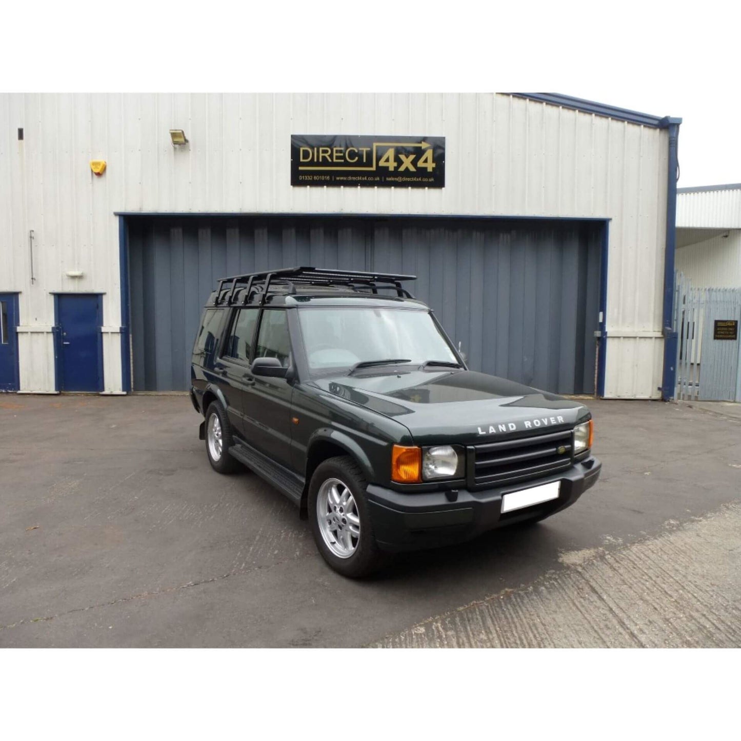 Direct4x4 Roof Racks Expedition Steel Flat Roof Rack for Land Rover Discovery 1 and 2