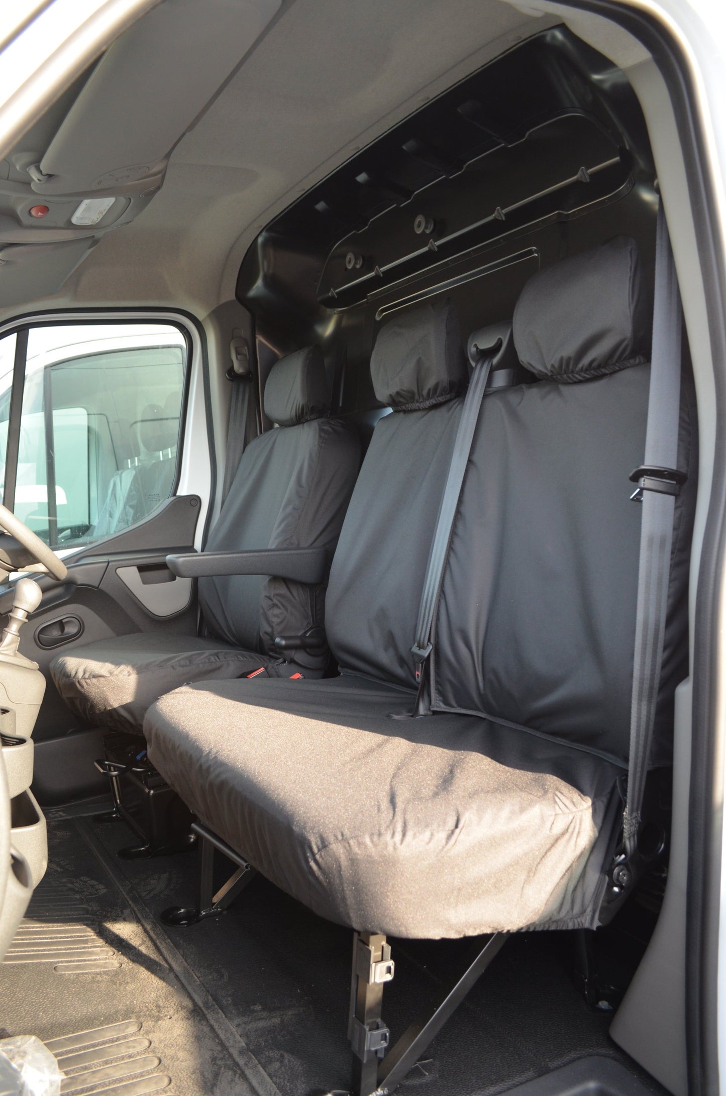 Turtle Covers Seats Tailored Seat Covers Fits Nissan Interstar Van 2022+ Tailored Front Seat Covers