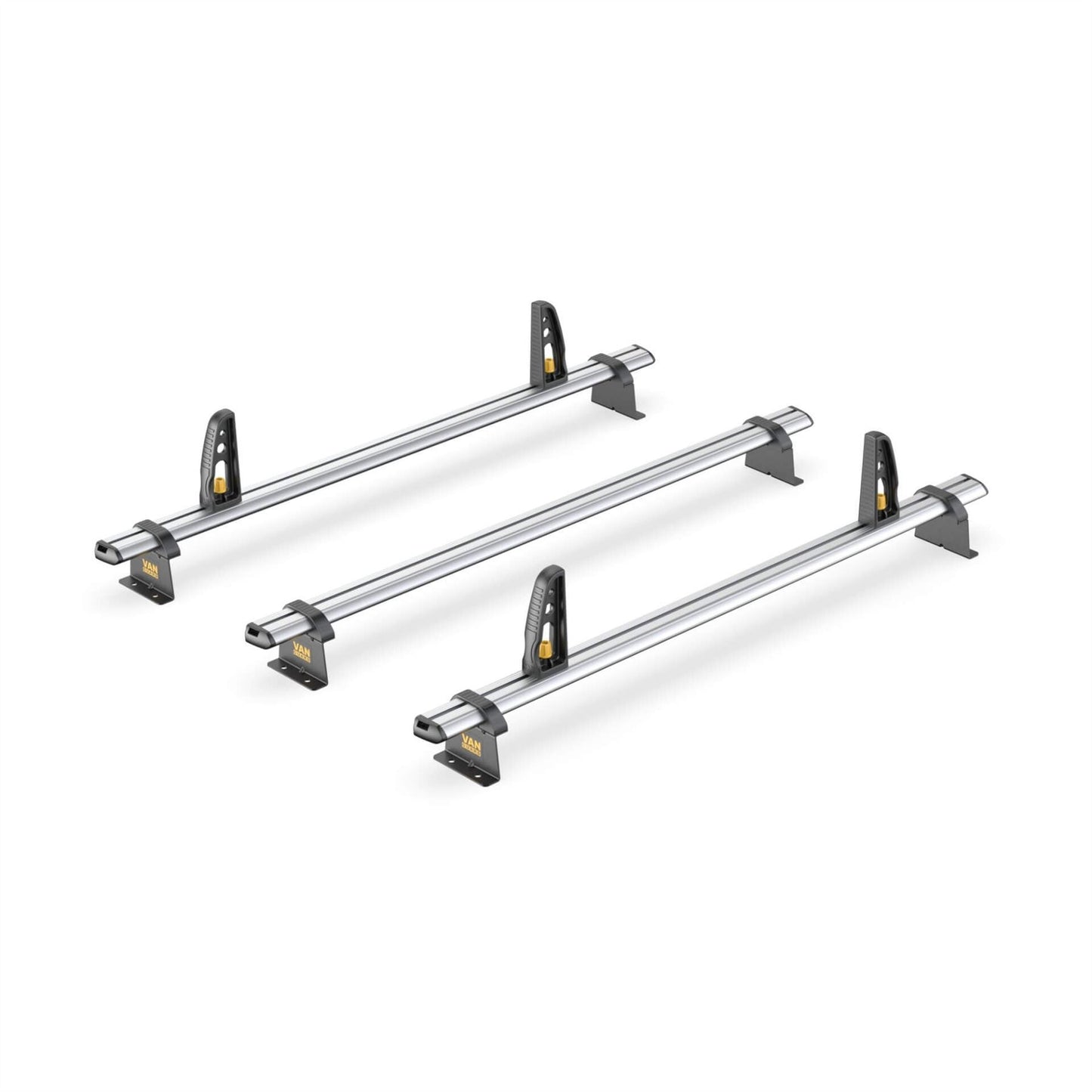 Van Guard Roof Bars & Rails Van Guard ULTI Bar+ (Aluminium) - 3 Roof Bars for the Ford Transit 2000-2014 (Mid Roof)