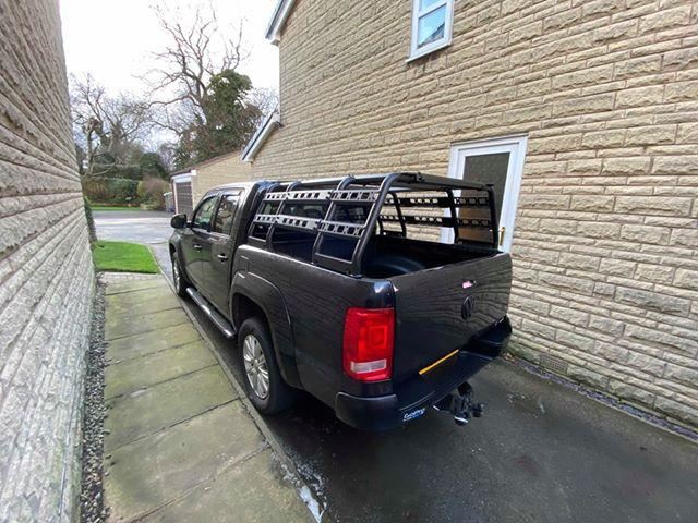 Direct4x4 Pickup Truck Cargo Racks Adjustable Expedition Load Bed Rack Frame System for Toyota Hilux 2016+
