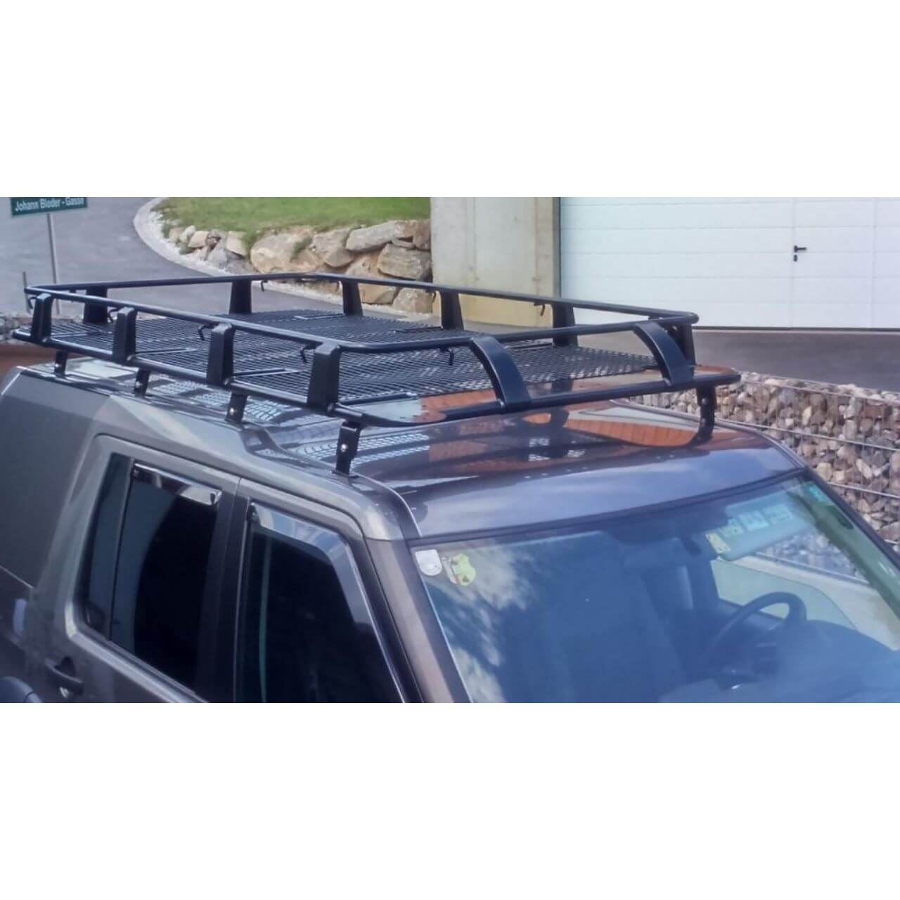 Direct4x4 Roof Racks Expedition Steel Full Basket Roof Rack for Land Rover Discovery 3 and 4