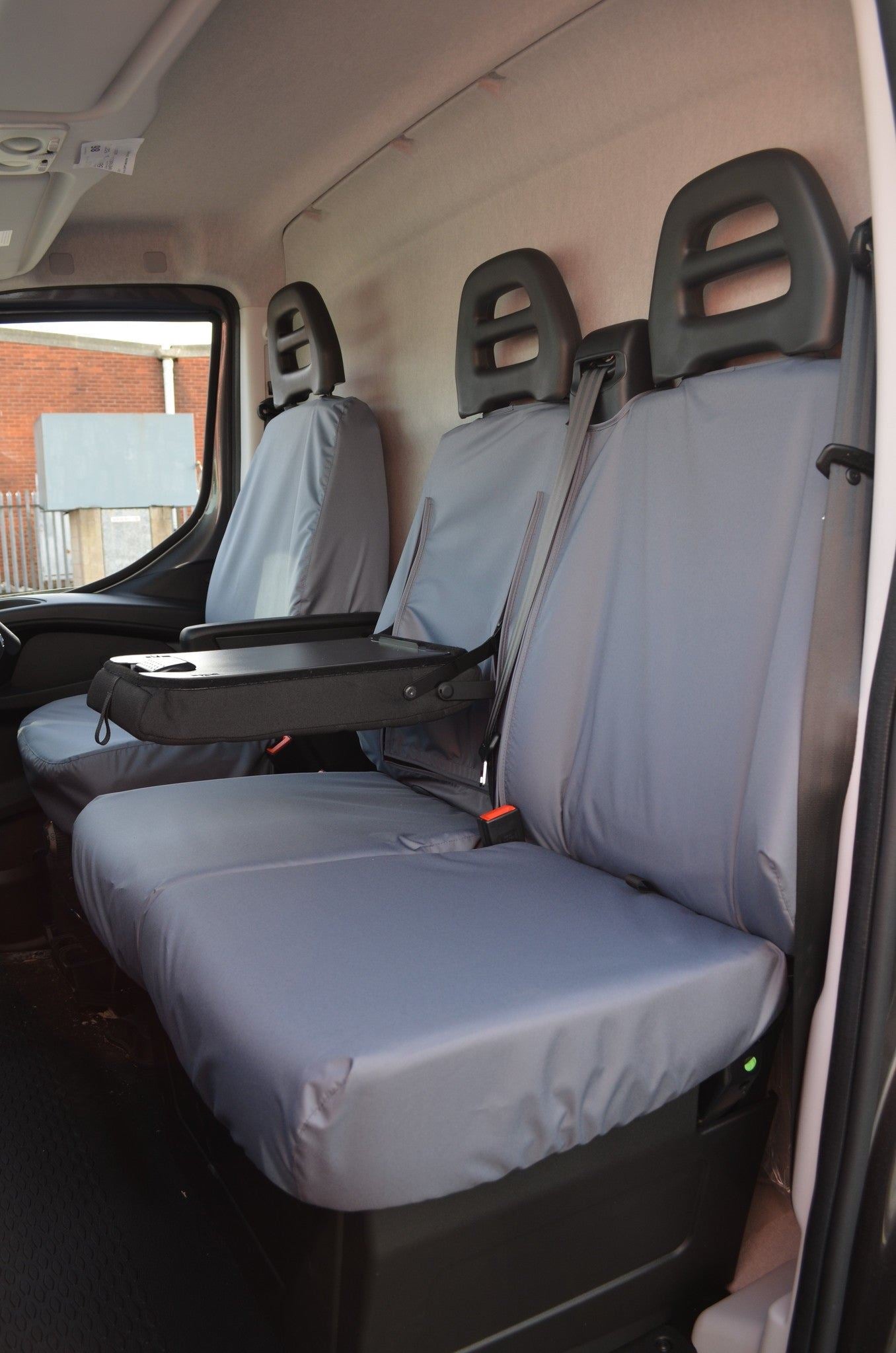 Turtle Covers Seats Tailored Seat Covers Fits Iveco Daily Van 2022+ Tailored Front Seat Covers
