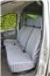 Turtle Covers Seats Tailored Seat Covers Fits Peugeot Expert Van 2007-2016 Tailored Front Seat Covers Right Hand Drive Standard Grey