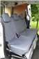 Turtle Covers Seats Tailored Seat Covers Fits Peugeot Partner Van 2008-2018 Rear Seat Covers Right Hand Drive Single & Double Grey