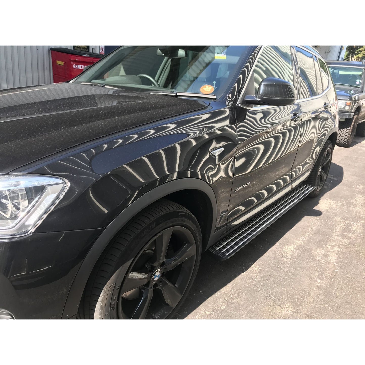 Direct4x4 Side Steps and Bars Stallion Side Steps Running Boards for BMW X3 F25 2010-2017 (inc. M Sport)