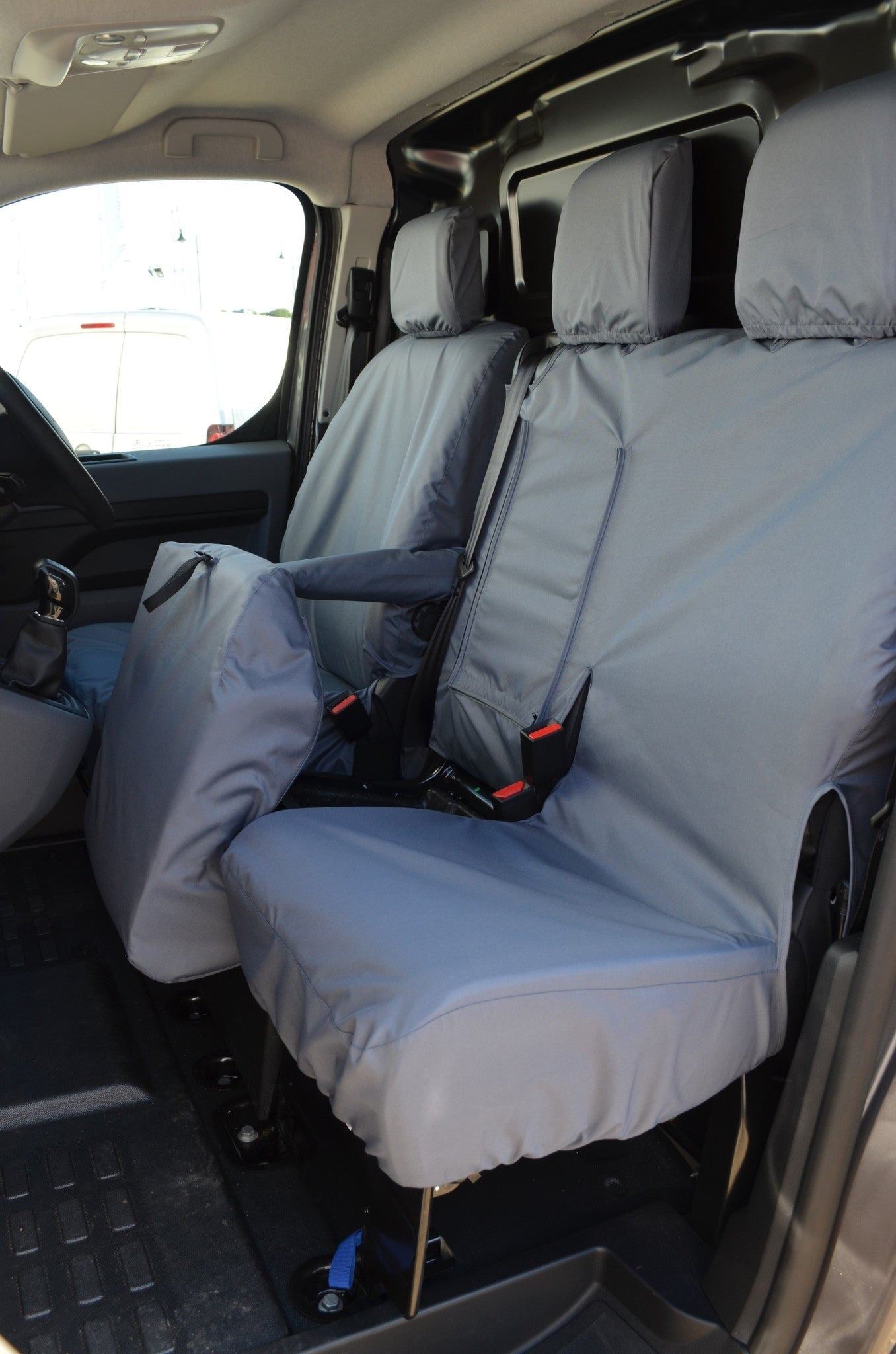 Turtle Covers Seats Tailored Seat Covers Fits Peugeot e-Expert 2020+ Front Seat Covers