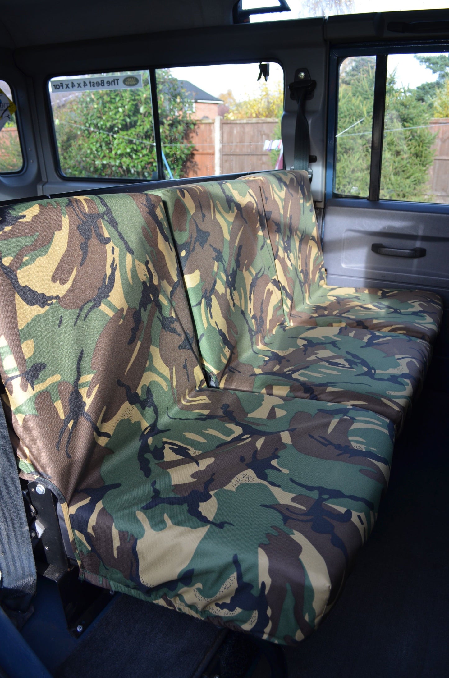 Turtle Covers Seats Tailored Seat Covers Fits Land Rover Defender 1983-2007 Rear Seat Covers
