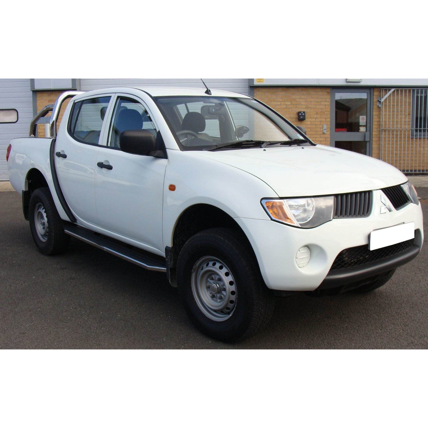 Direct4x4 Side Steps and Bars Raptor Side Steps Running Boards for Mitsubishi L200 Double Cab 2005-2015