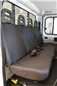 Turtle Covers Seats Tailored Seat Covers Fits Peugeot Boxer Van 2006-2022 Tailored Seat Covers Right Hand Drive Rear Seats Black