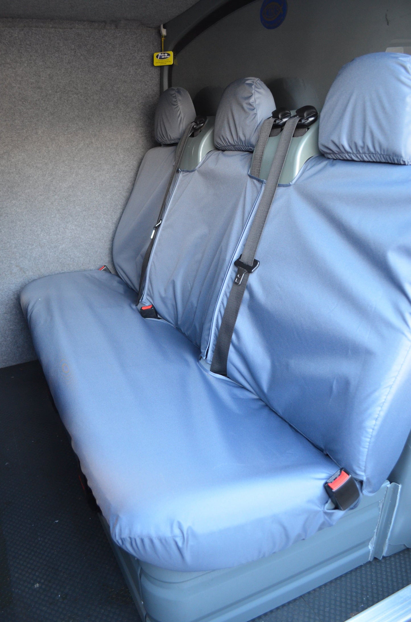 Turtle Covers Seats Tailored Seat Covers Fits Ford Transit Van 2000-2013 Rear Triple Panel Van Seat Covers