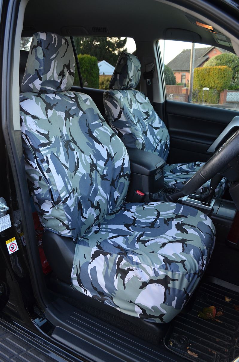 Turtle Covers Seats Tailored Seat Covers Fits Toyota Land Cruiser 2009-2023 Tailored Waterproof Seat Covers