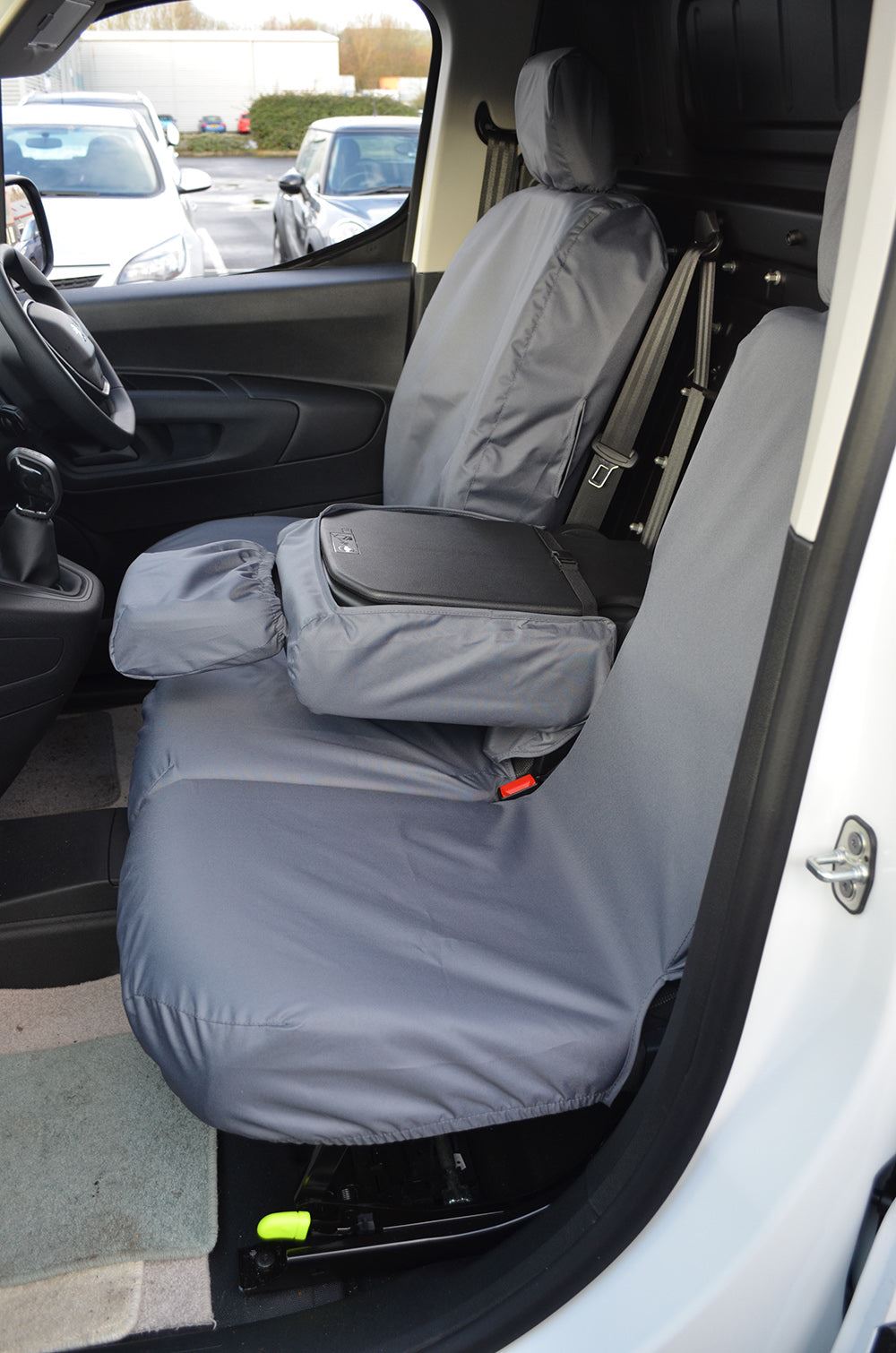 Turtle Covers Seats Tailored Seat Covers Fits Peugeot Partner Van 2018+ Front Seat Covers