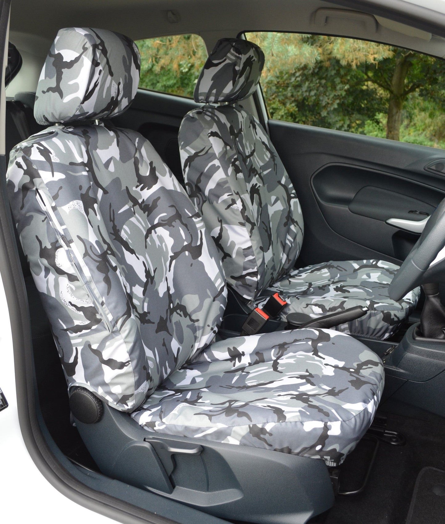 Turtle Covers Seats Tailored Seat Covers Fits Ford Fiesta Van 2008-2018 Tailored Seat Covers