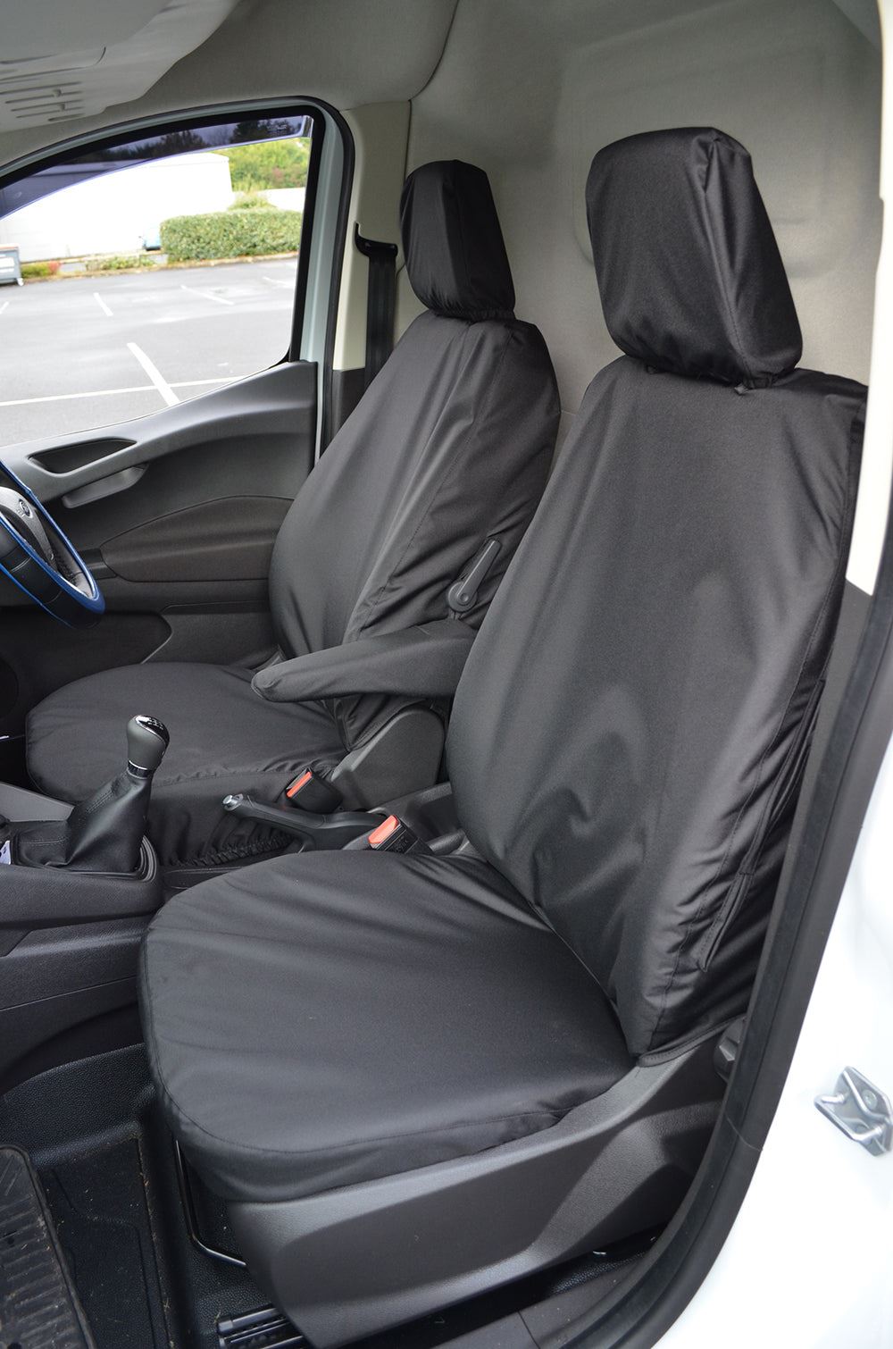 Turtle Covers Seats Tailored Seat Covers Fits Ford Transit Courier 2014-2023 Tailored Waterproof Seat Covers