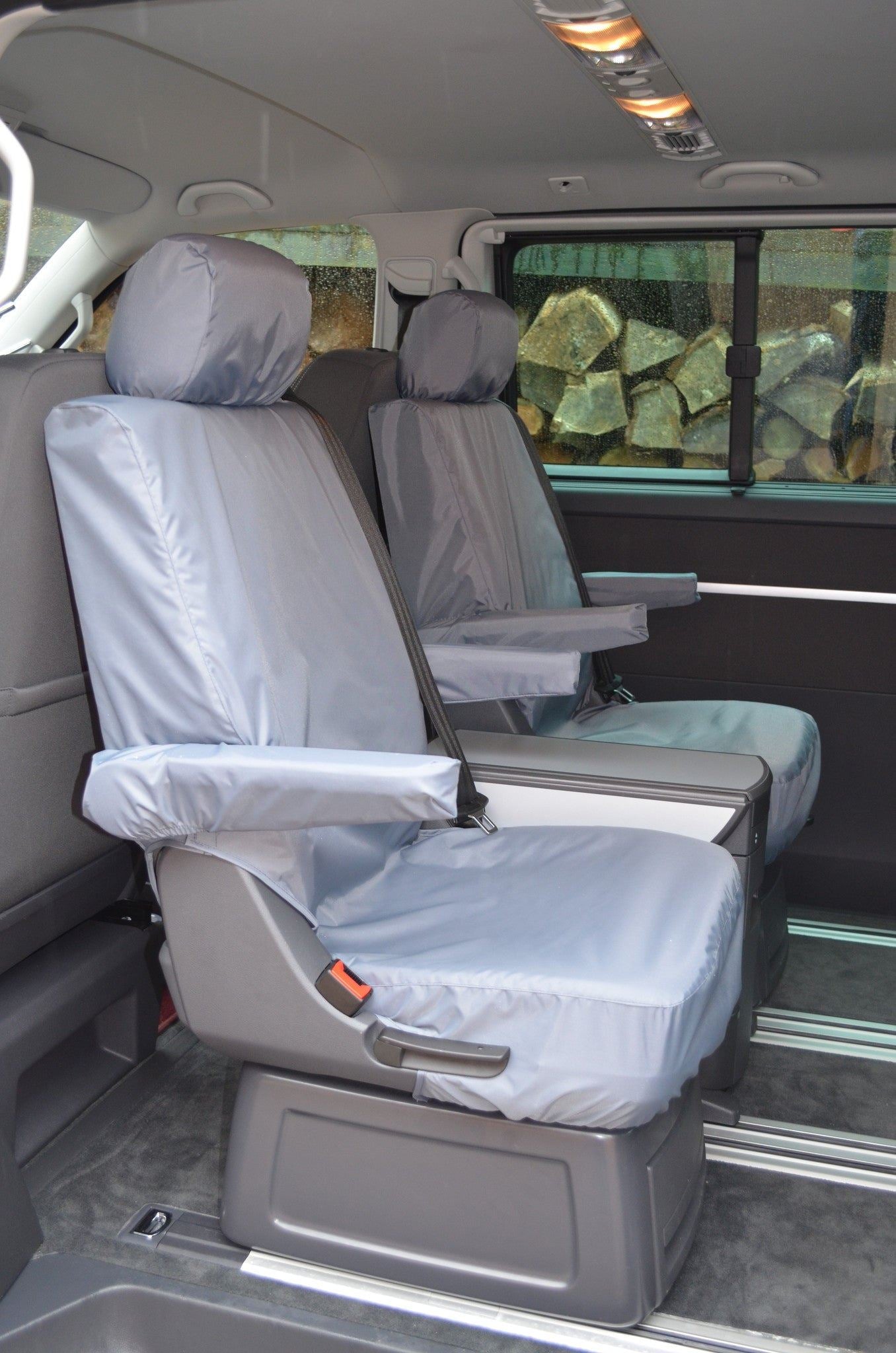 Turtle Covers Seats Tailored Seat Covers Fits VW Volkswagen T5 Caravelle 2003-2015 Tailored Seat Covers
