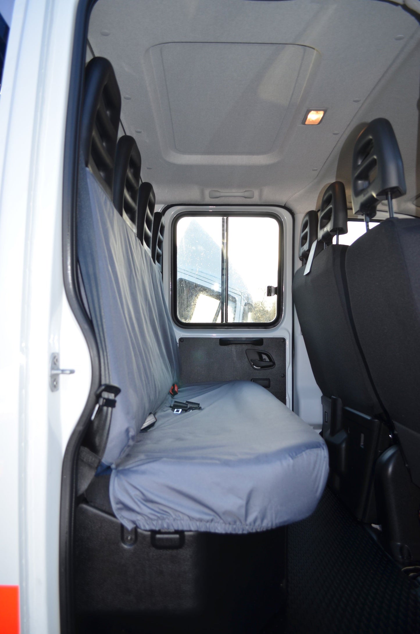 Turtle Covers Seats Tailored Seat Covers Fits Iveco Daily Van 2022+ Tailored Rear Seat Covers