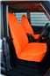 Turtle Covers Seats Universal Seat Covers Small Universal Car & Van Seat Covers Right Hand Drive Front Pair Orange