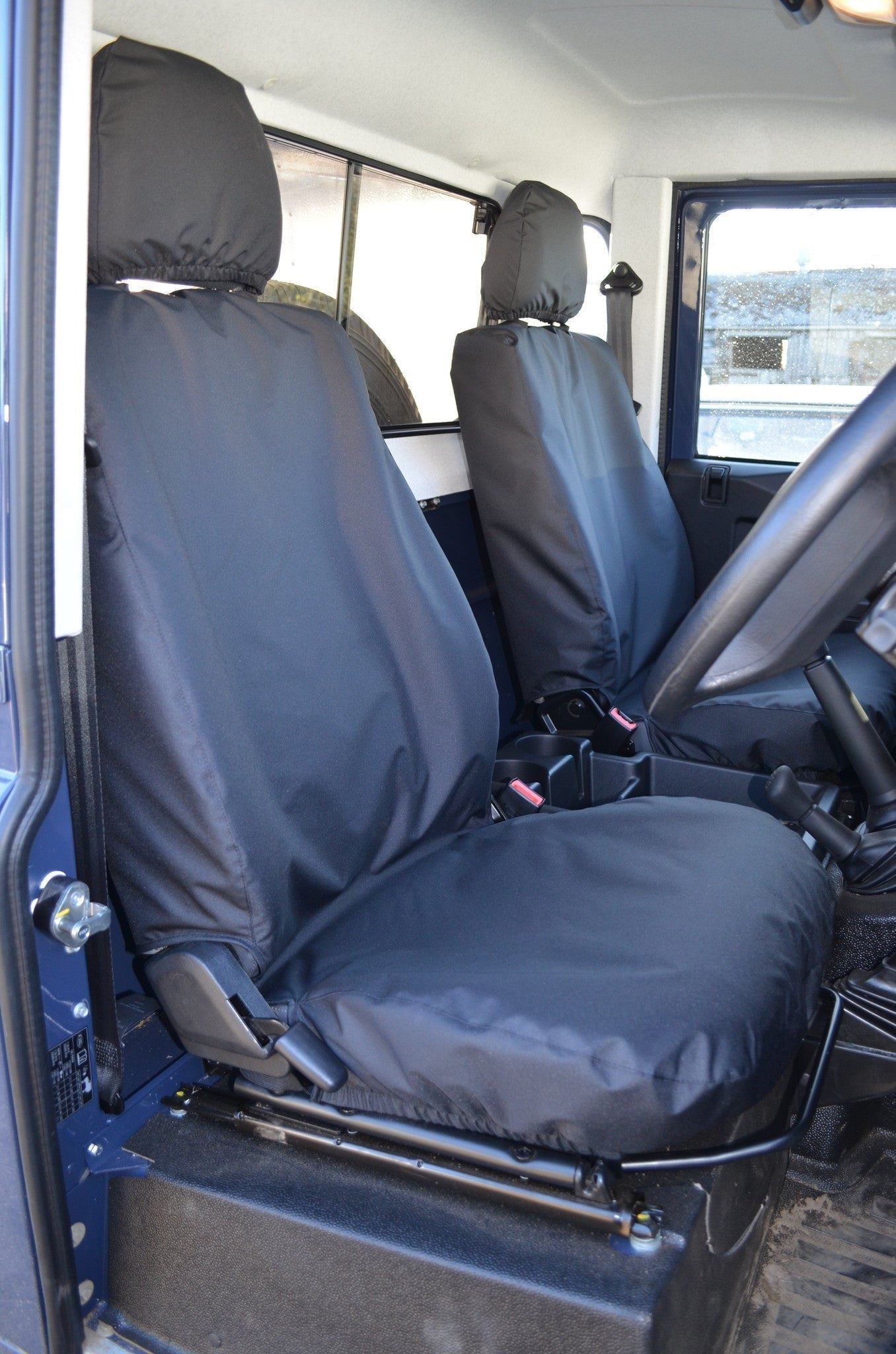 Turtle Covers Seats Tailored Seat Covers Fits Land Rover Defender 2007-2015 Seat Covers