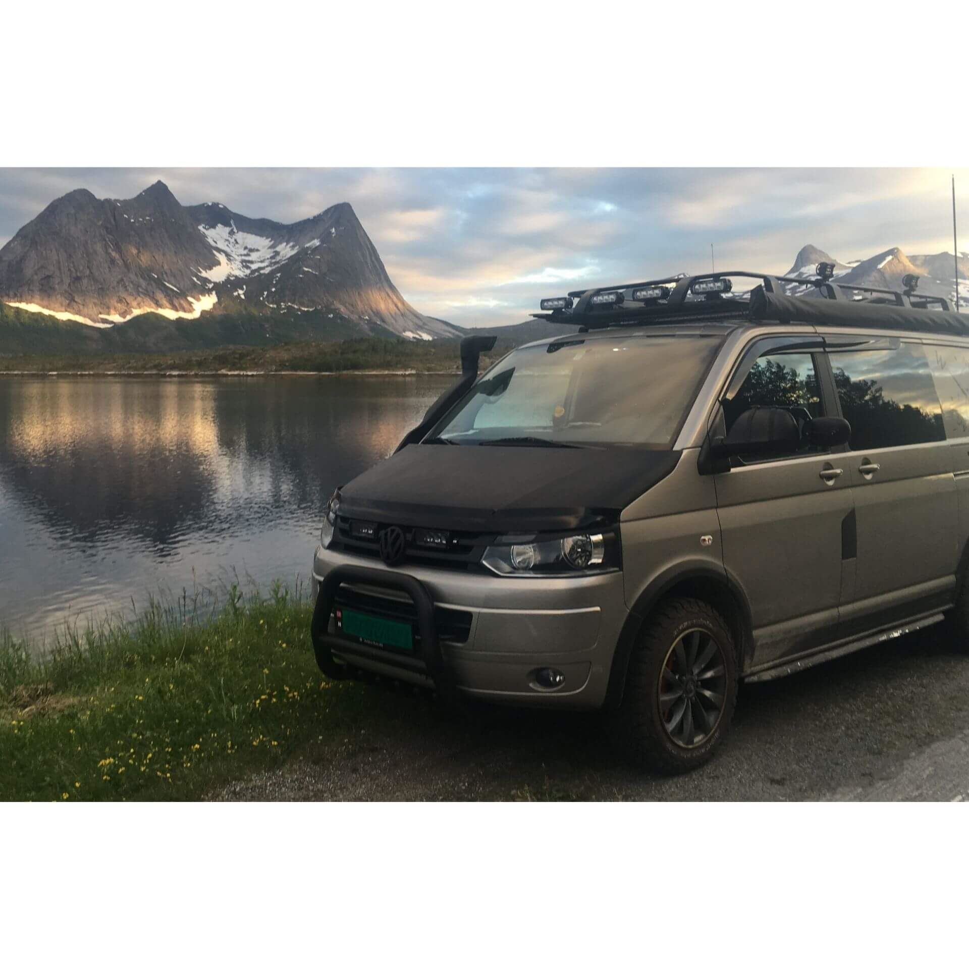 Direct4x4 Roof Racks Expedition Steel Full Basket Roof Rack for Volkswagen Transporter T6 SWB