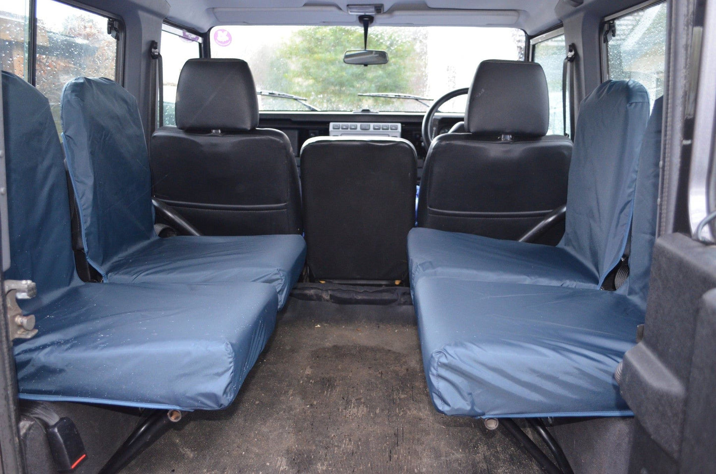 Turtle Covers Seats Tailored Seat Covers Fits Land Rover Defender 1983-2007 Rear Seat Covers