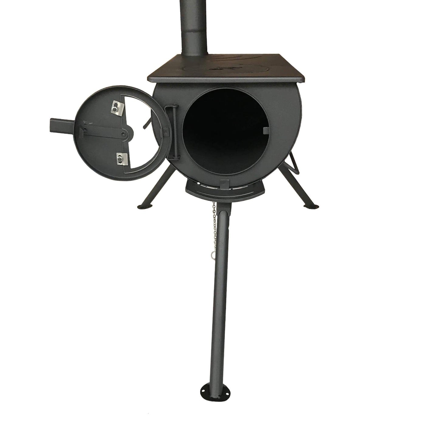 Direct4x4 Expedition Camping Stoves Wood Burning Curved Outdoor Expedition Overland Camping Cooking Stove