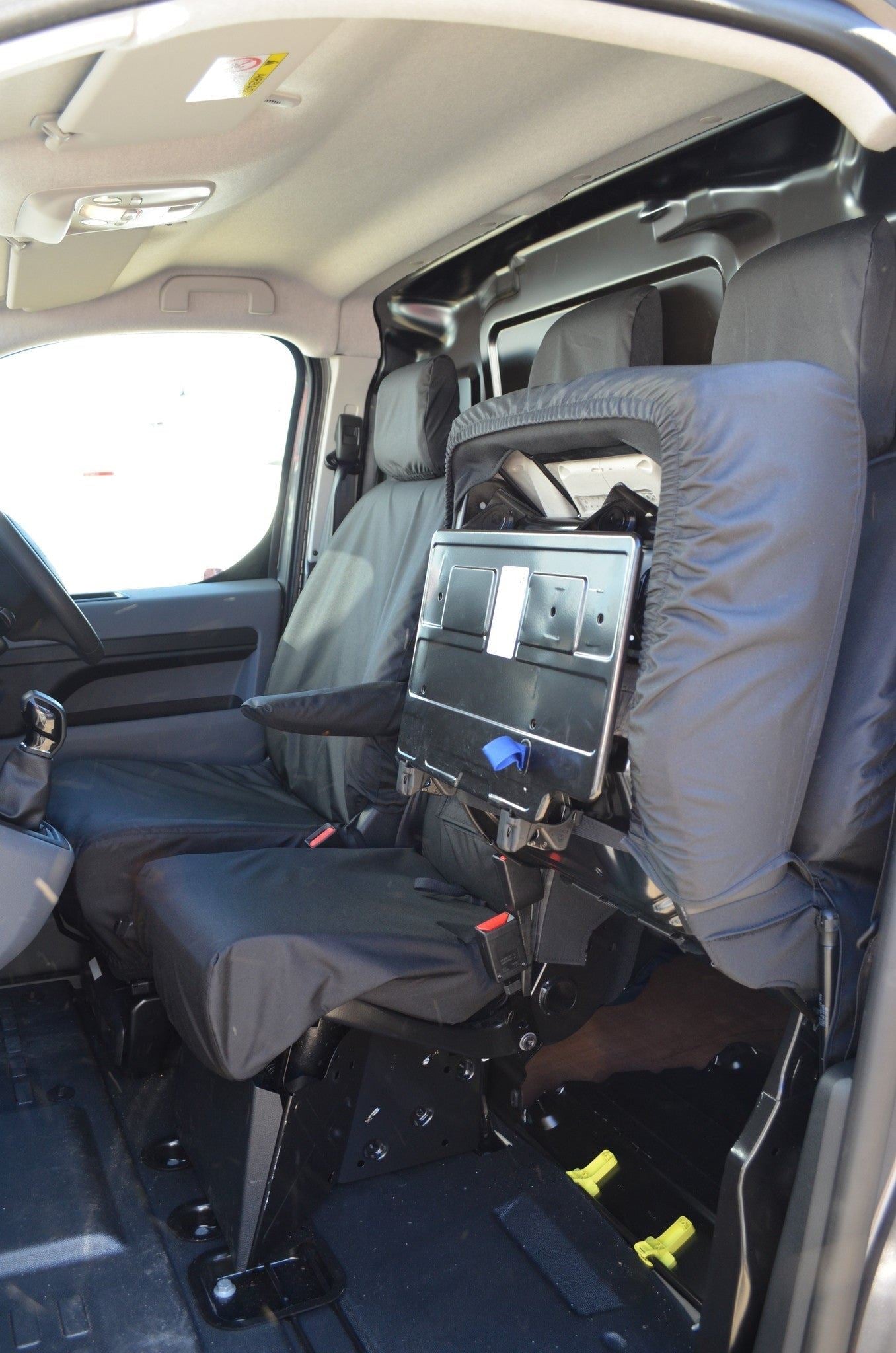 Turtle Covers Seats Tailored Seat Covers Fits Toyota Proace Electric 2021+ Front Seat Covers