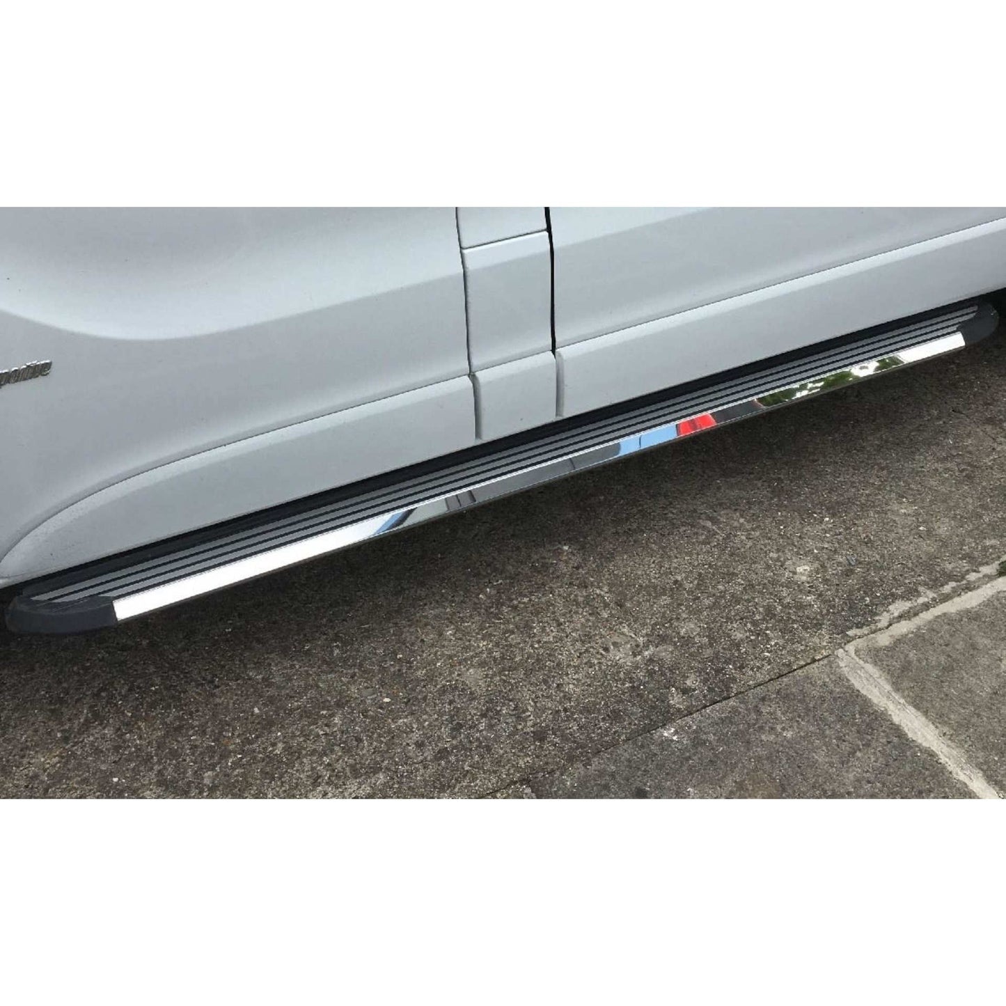 Direct4x4 Side Steps and Bars Stingray Side Steps Running Boards for Vauxhall Opel Vivaro SWB 2014-2018