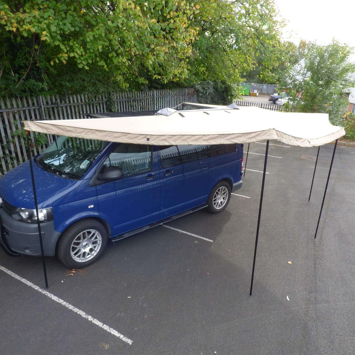 Direct4x4 Side Awnings 270-Degree LHS Overland Expedition Fold-out Vehicle Camping Side Awning