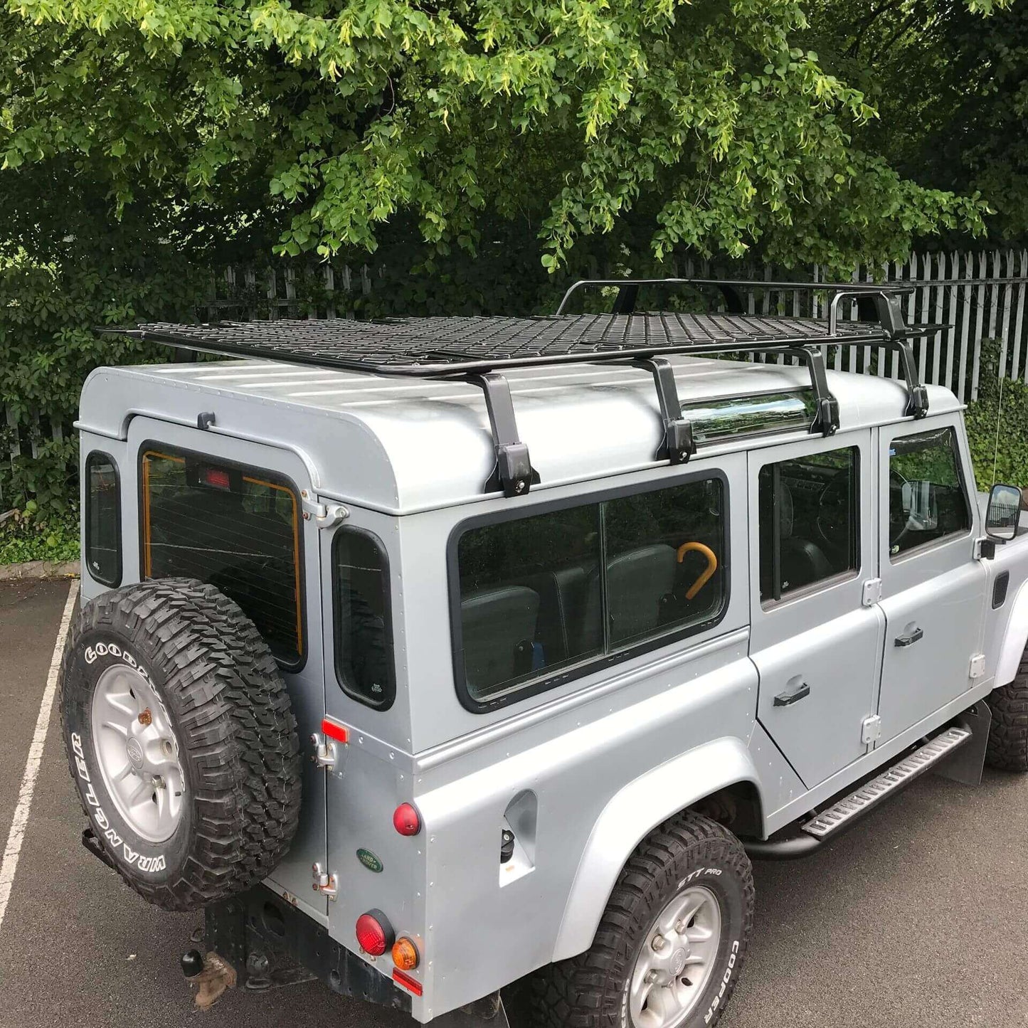 Direct4x4 Roof Racks Expedition Aluminium Front Basket Roof Rack for Land Rover Defender 90 1983-2016