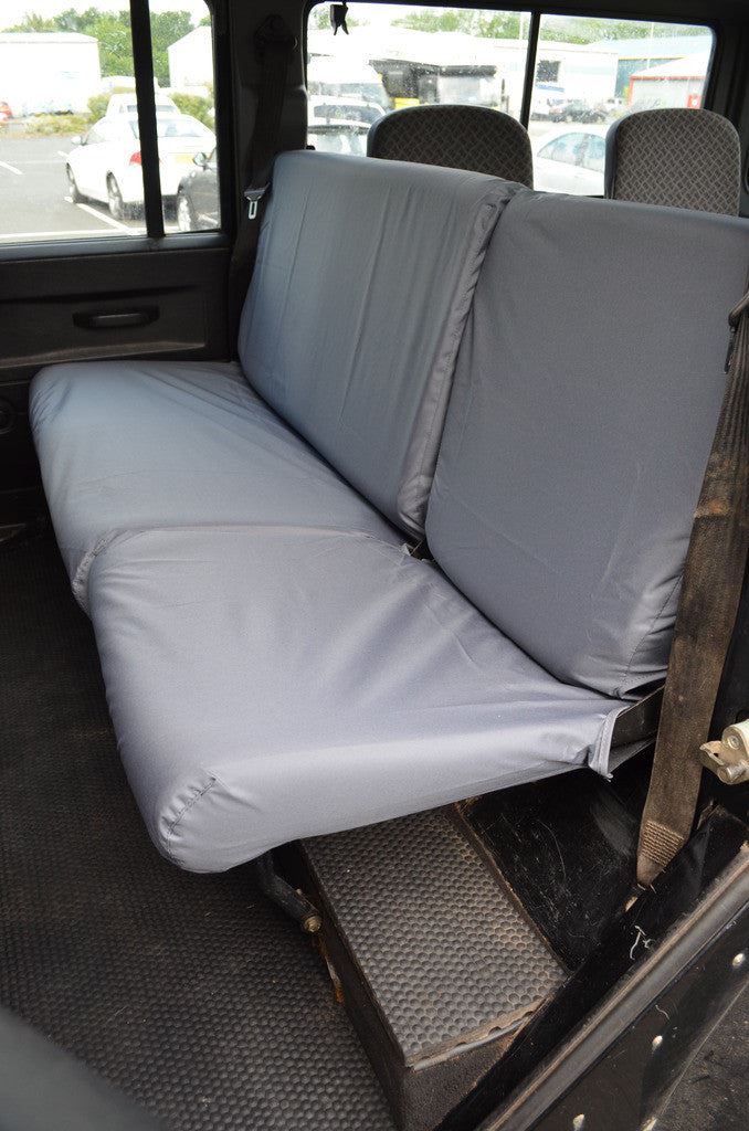 Turtle Covers Seats Tailored Seat Covers Fits Land Rover Defender 1983-2007 Rear Seat Covers