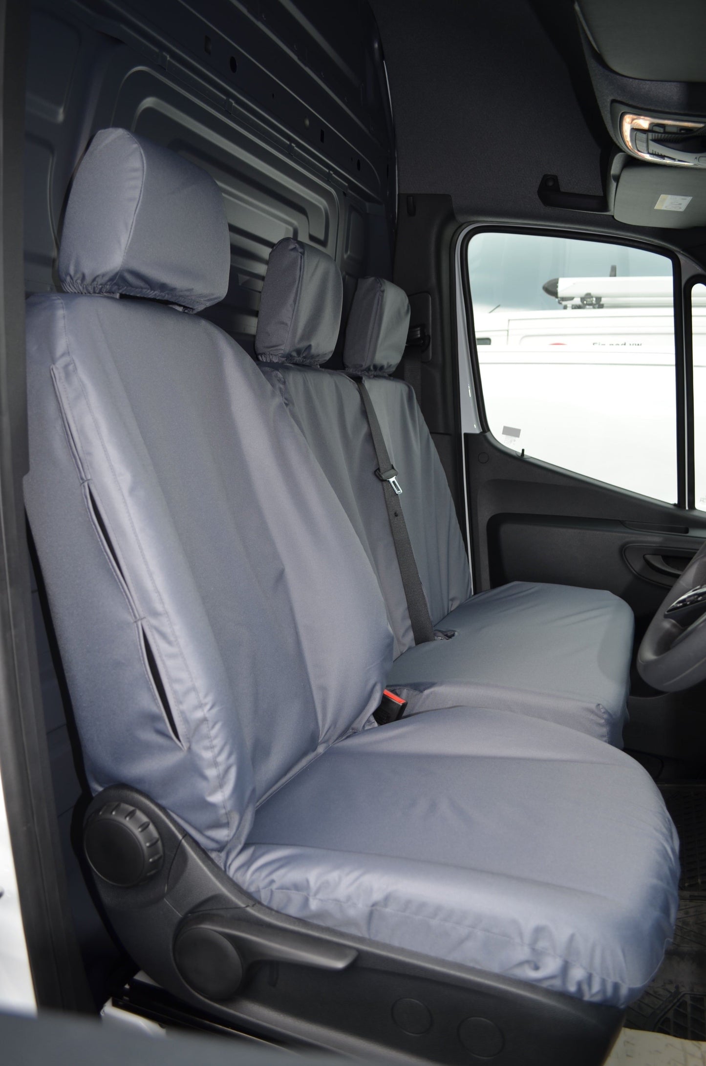 Turtle Covers Seats Tailored Seat Covers Fits Mercedes-Benz Sprinter 2018+ Van Tailored Seat Covers
