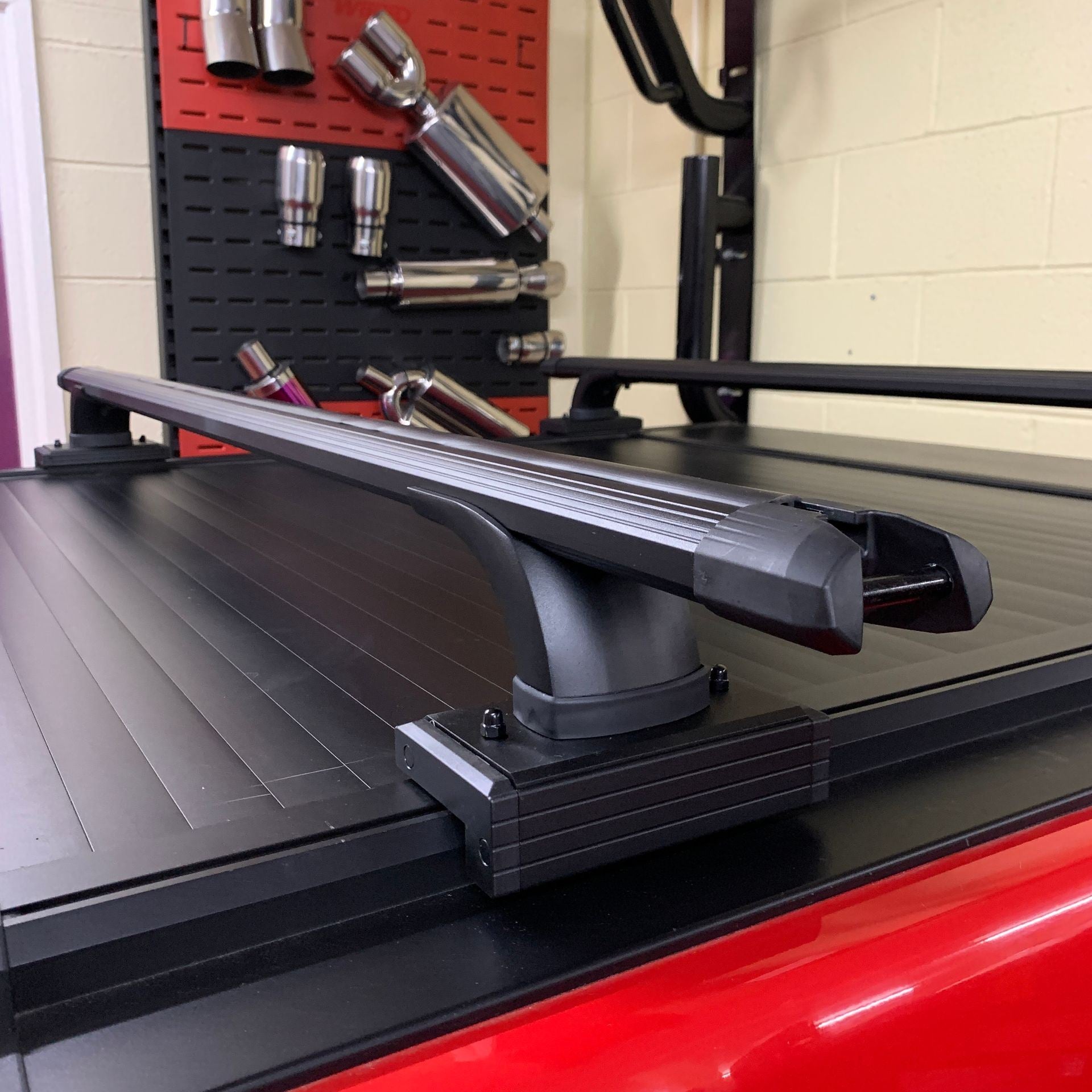 Direct4x4 Pickup Truck Roll Sports Bars Low Profile Pickup Adjustable Cargo Rack Bars (Fits with Roll & Lock Covers)