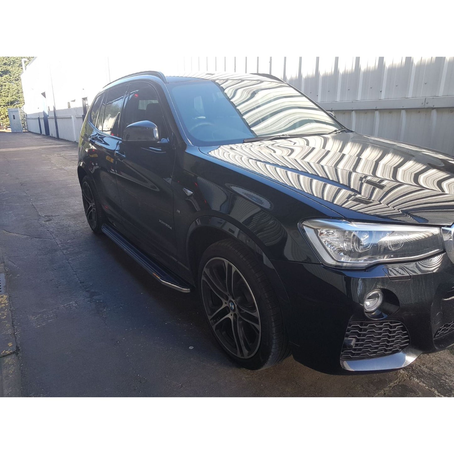Direct4x4 Side Steps and Bars Raptor Side Steps Running Boards for BMW X3 F25 2010-2017 (inc. M Sport)