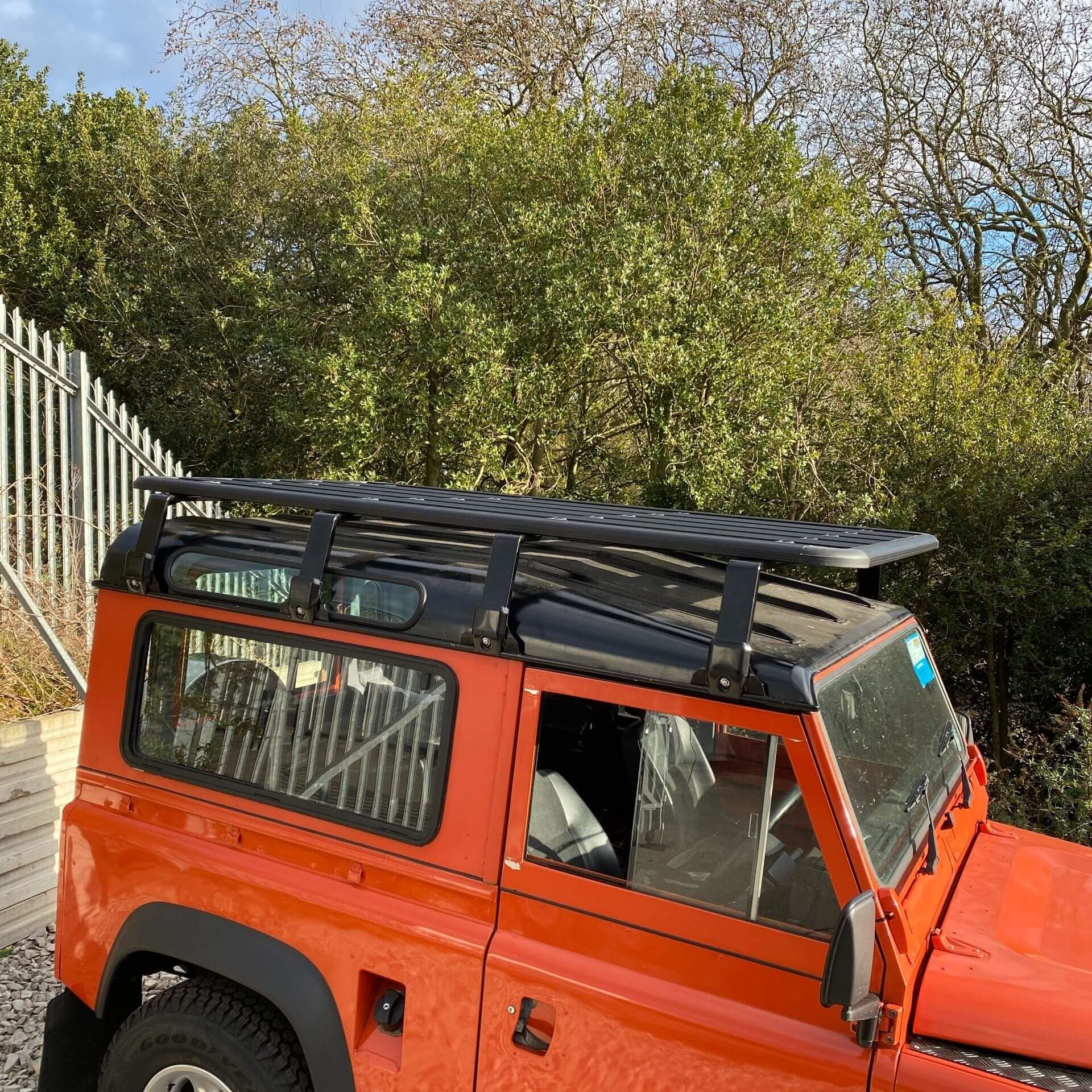 Direct4x4 Roof Racks AluMod Low Profile 220cm x 125cm Roof Rack Land Rover Defender 90 1983-2016