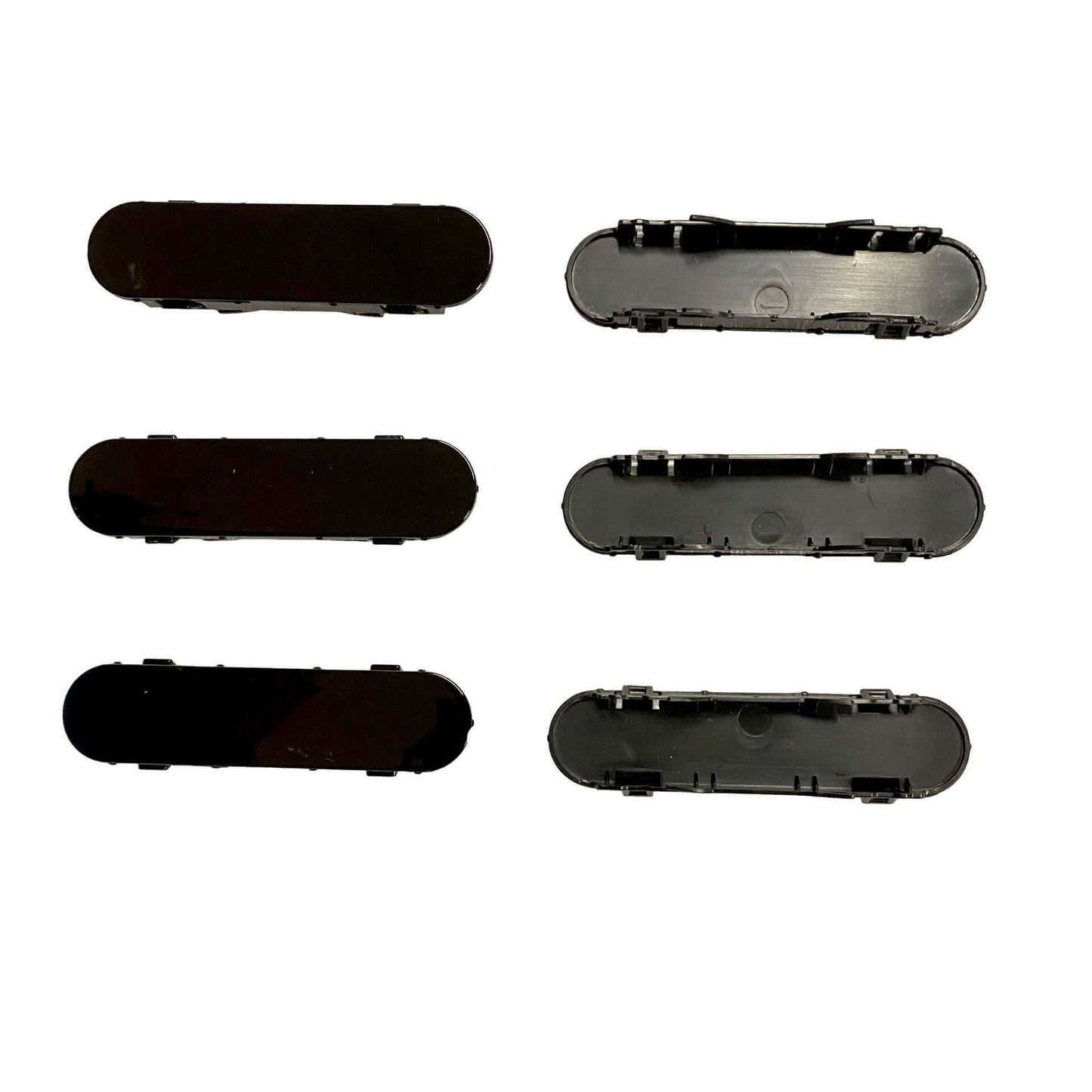 Direct4x4 Roof Bars & Rails Black Aluminium OE Style T-Track Rails for the Land Rover Defender 90 2021 Onwards
