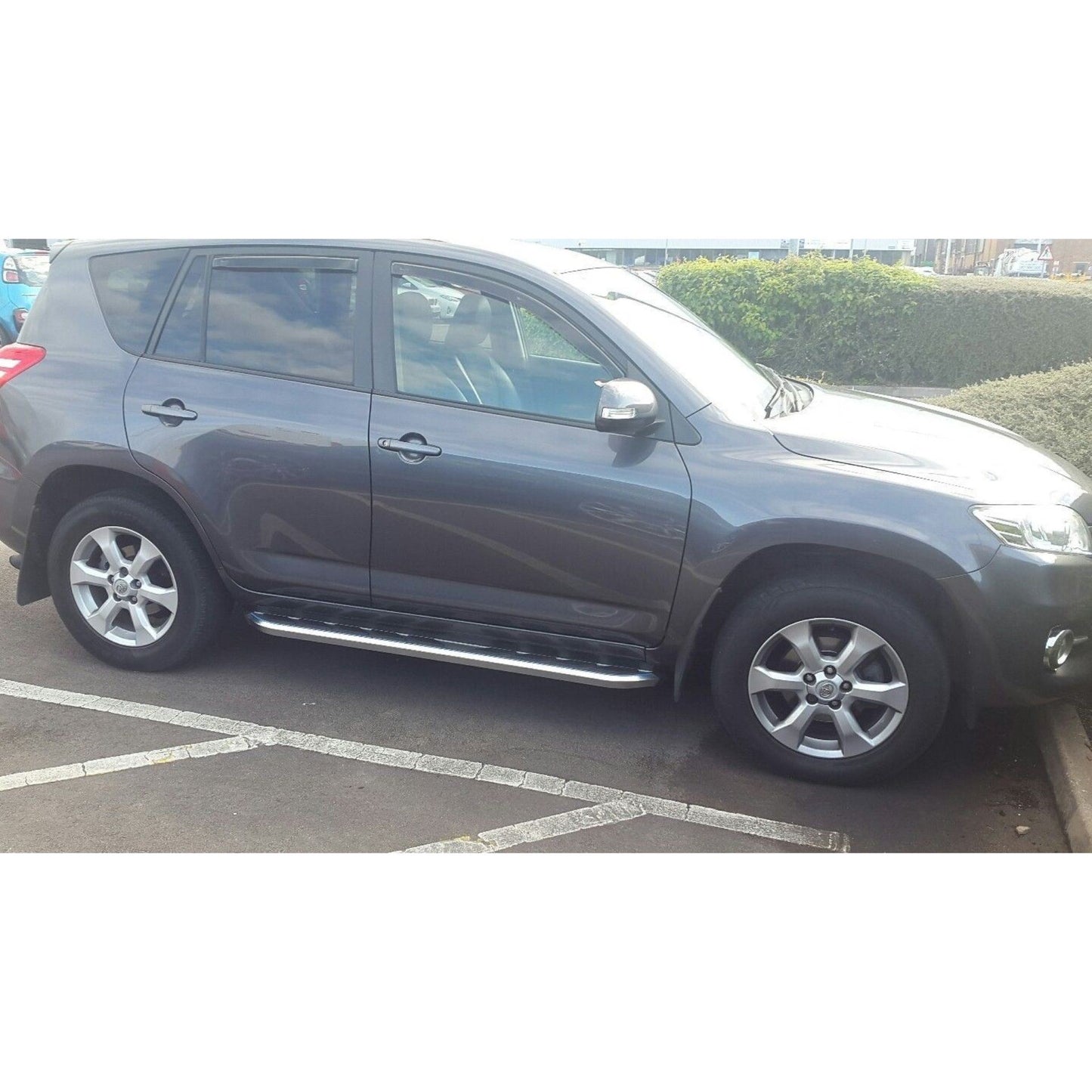 Direct4x4 Side Steps and Bars Monsoon Side Steps Running Boards for Toyota RAV4 2006-2013