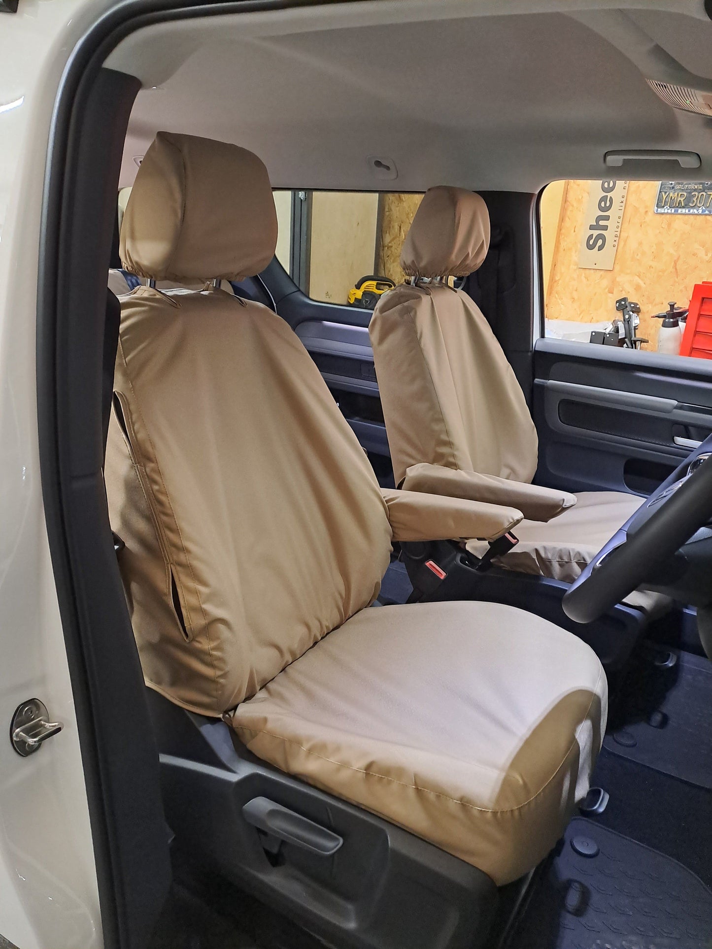 Turtle Covers Seats Tailored Seat Covers Fits VW Volkswagen ID. Buzz 2022+ Front Pair Seat Covers