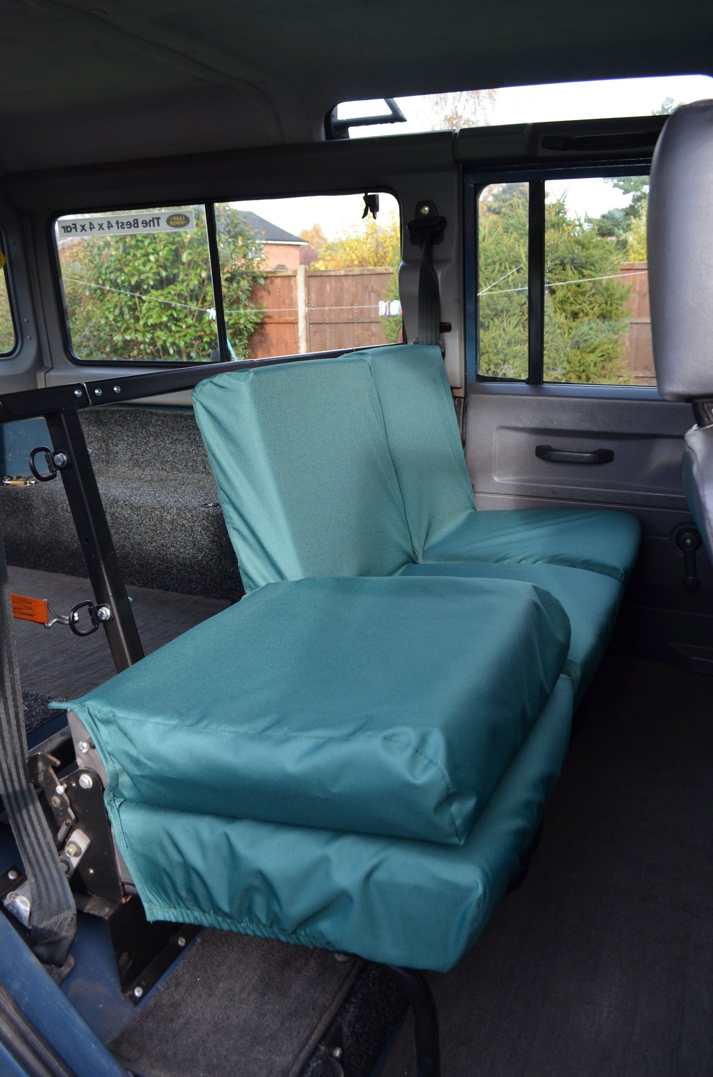 Turtle Covers Seats Tailored Seat Covers Fits Land Rover Defender 1983-2007 Rear Seat Covers