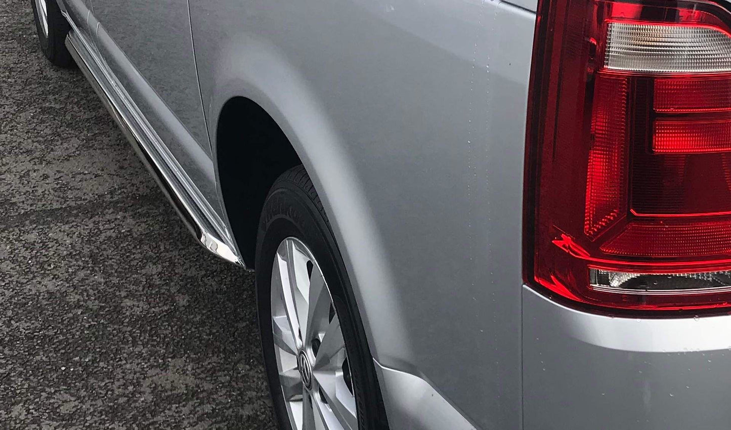 Direct4x4 Side Steps and Bars Stainless Steel Angular OE Style Side Bars for Volkswagen Transporter T5 SWB
