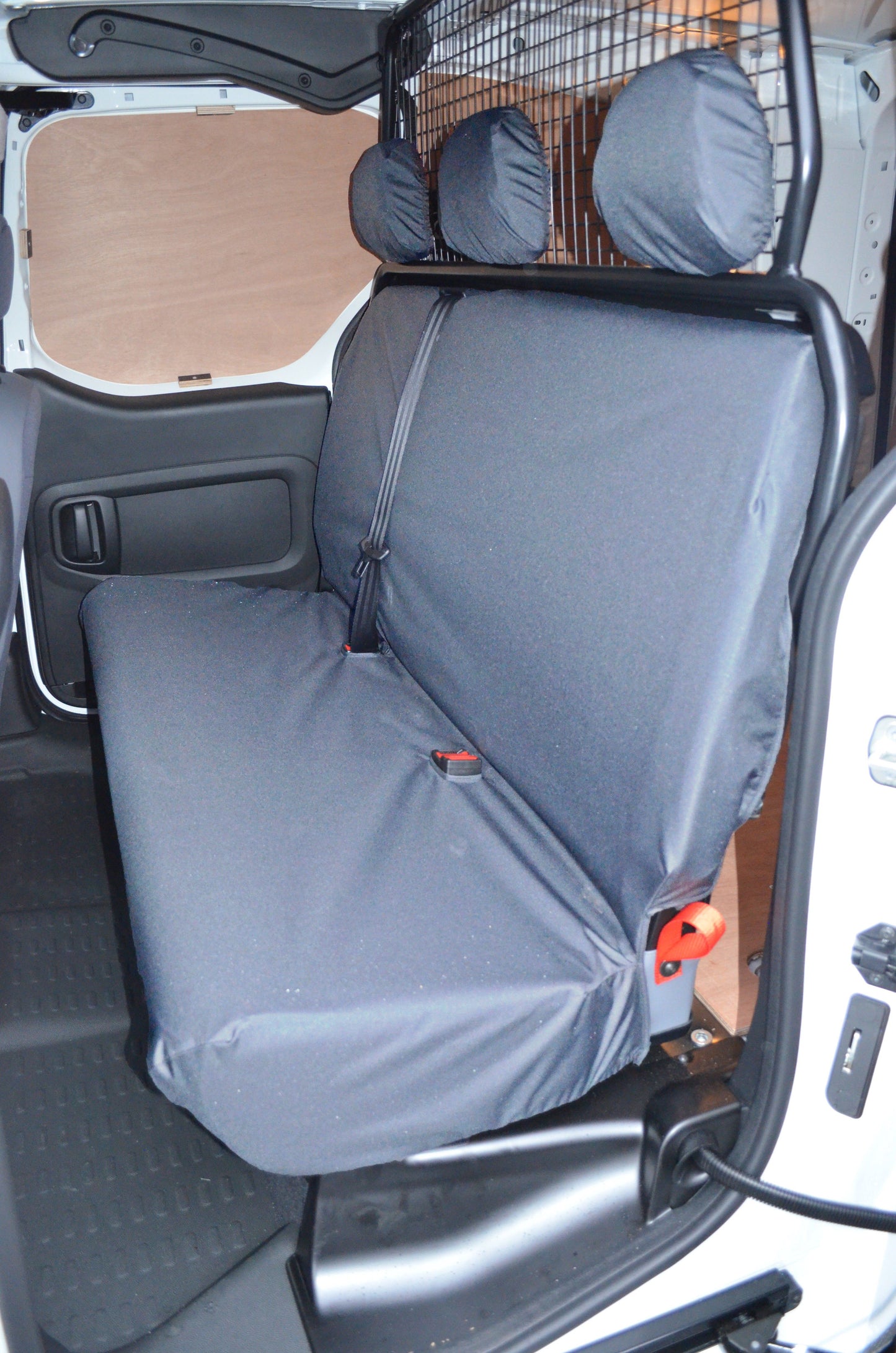 Turtle Covers Seats Tailored Seat Covers Fits Peugeot Partner Van 2008-2018 Rear Seat Covers