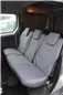 Turtle Covers Seats Tailored Seat Covers Fits Nissan NV250 2019+ Seat Covers Right Hand Drive Rear Single & Double Grey
