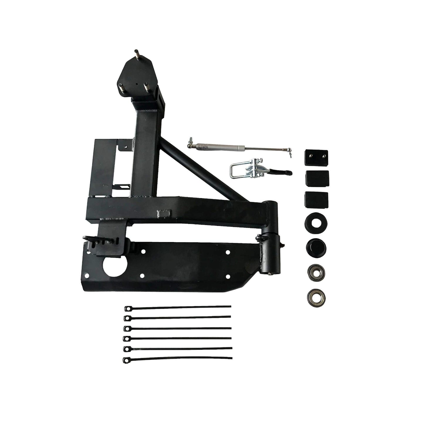 Direct4x4 Spare Wheel Carriers Heavy Duty Spare Wheel Tyre Carrier Frame for Land Rover Discovery 3 and 4