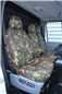 Turtle Covers Seats Tailored Seat Covers Fits Ford Transit Van 2000-2013 Tailored Front Seat Covers Right Hand Drive Standard Green Camo
