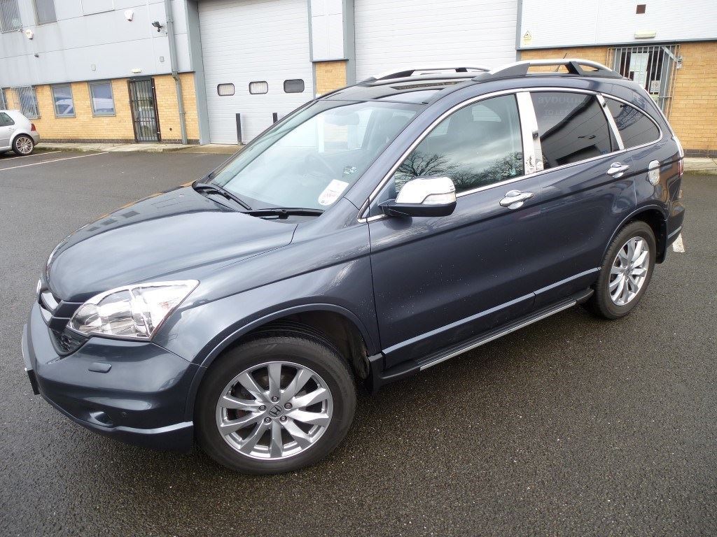 Direct4x4 Side Steps and Bars Black & Silver OE Style Side Steps Running Boards for Honda CR-V 2007-2012
