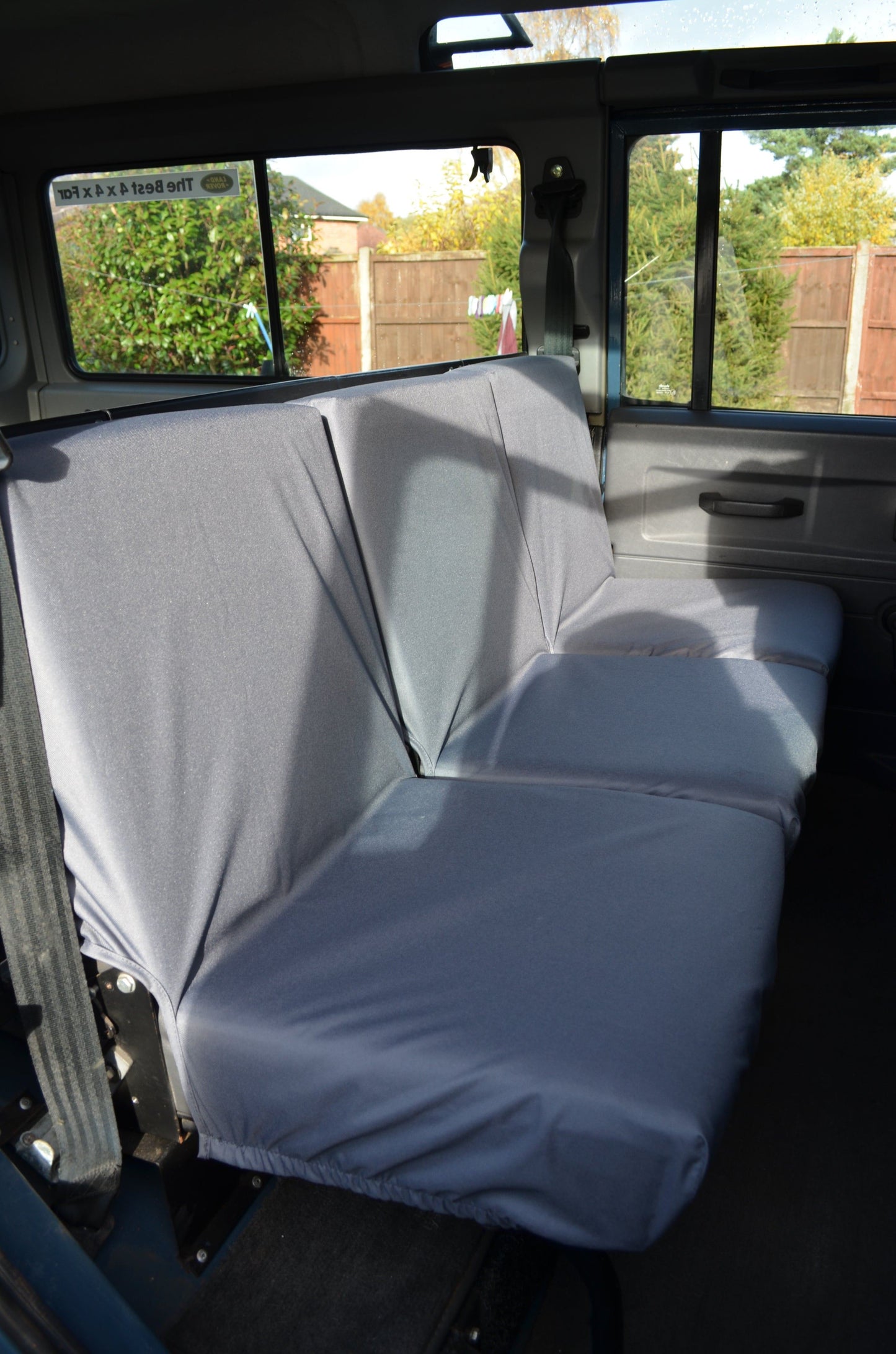 Turtle Covers Seats Tailored Seat Covers Fits Land Rover Defender 1983-2007 Rear Seat Covers