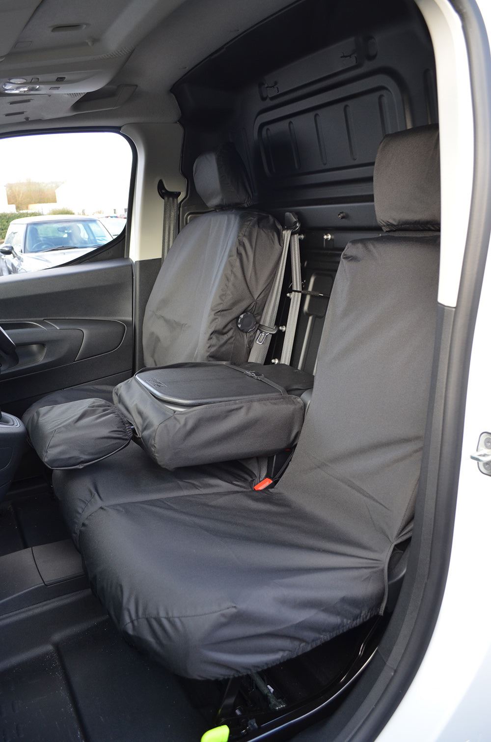 Turtle Covers Seats Tailored Seat Covers Fits Peugeot Partner Van 2018+ Front Seat Covers