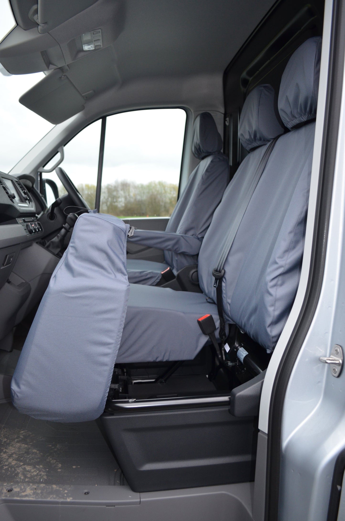 Turtle Covers Seats Tailored Seat Covers Fits VW Volkswagen e-Crafter 2022+ Van Seat Covers