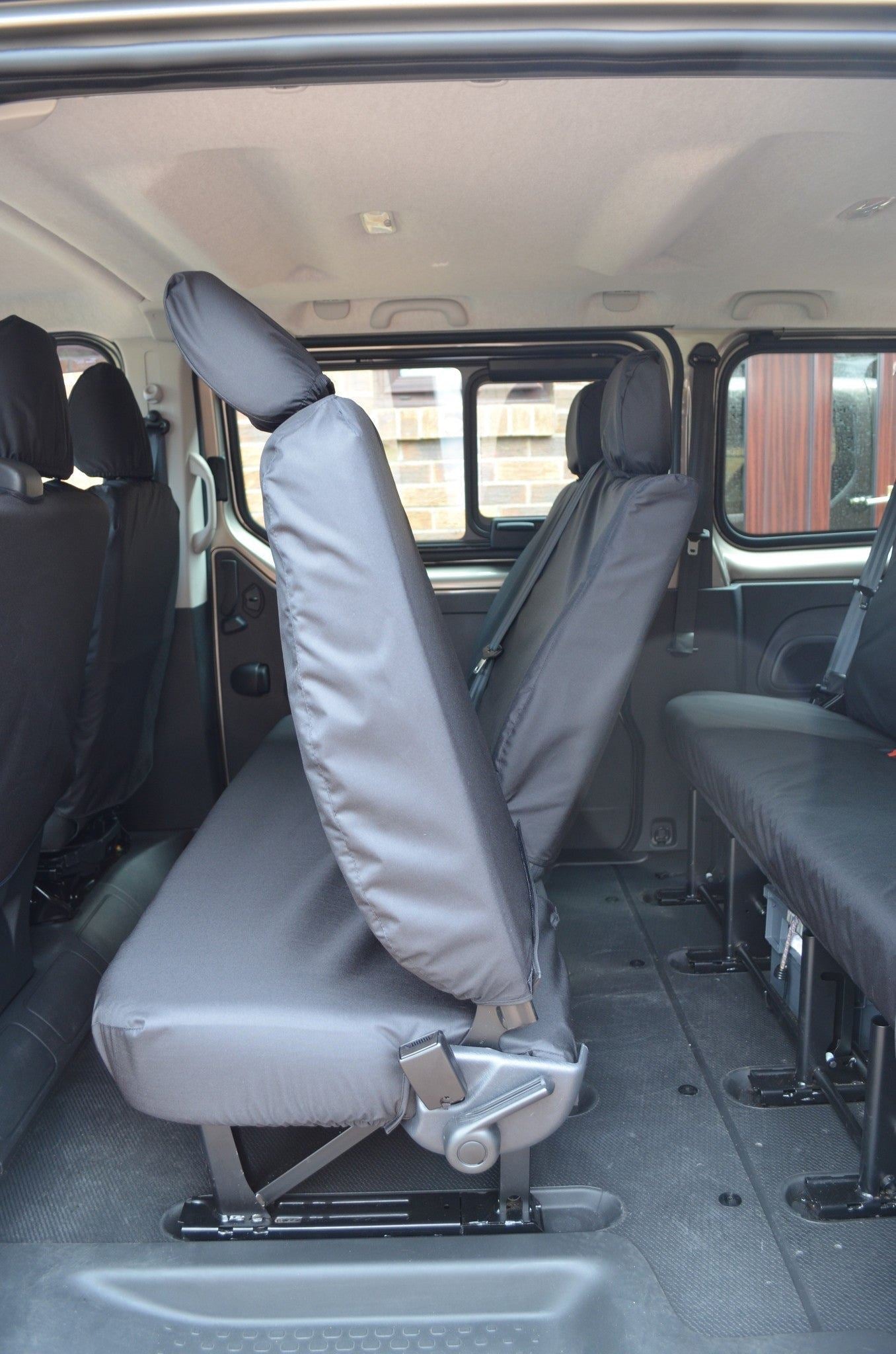 Turtle Covers Seats Tailored Seat Covers Fits Vauxhall Vivaro Combi 2006-2014 Seat Covers
