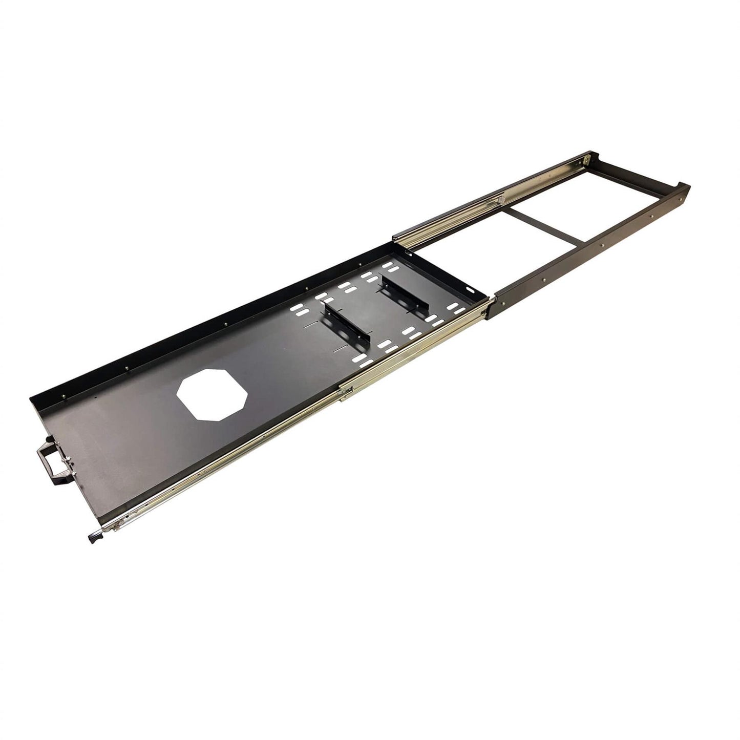 Direct4x4 Slideout Cargo Trays 1300mm Fully Extendable Heavy Duty Vehicle Utility Drawer System Slideout Tray